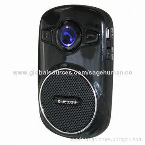 Sunvisor Bluetooth Handsfree Kit, DSP Technology, with 600mAh Lithium Battery, 6-10H Talking Time